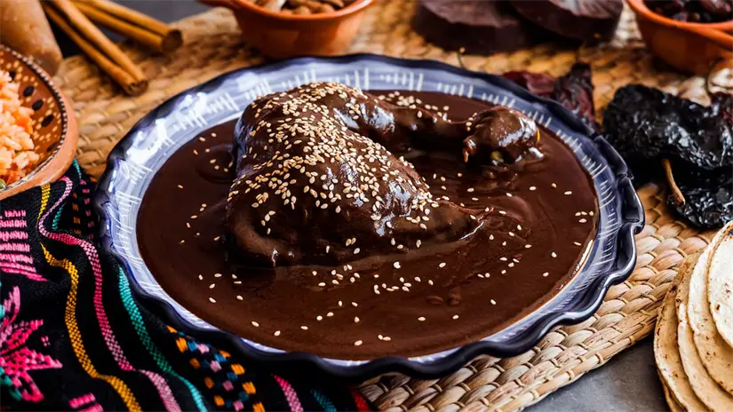 Así se originó el legendario mole. Foto: Cortesía