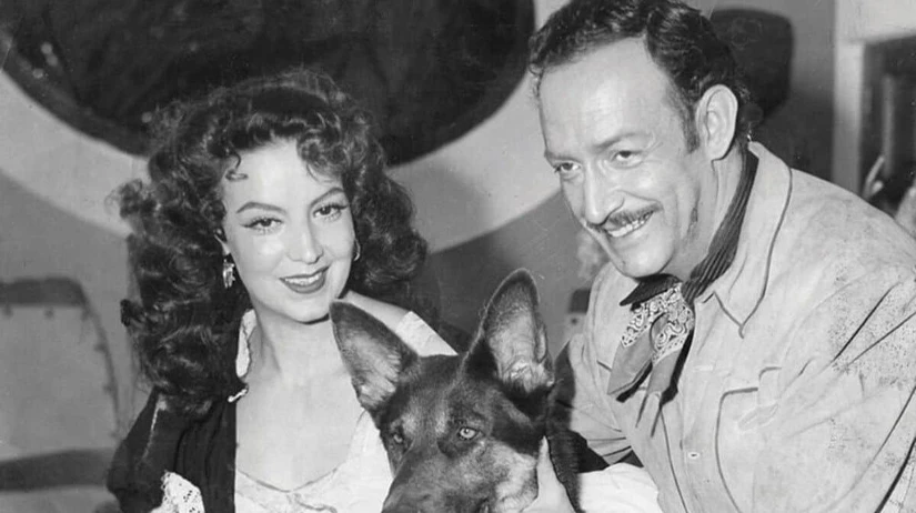 María Félix fue uno de los amores de Jorge Negrete. Foto: Televisa