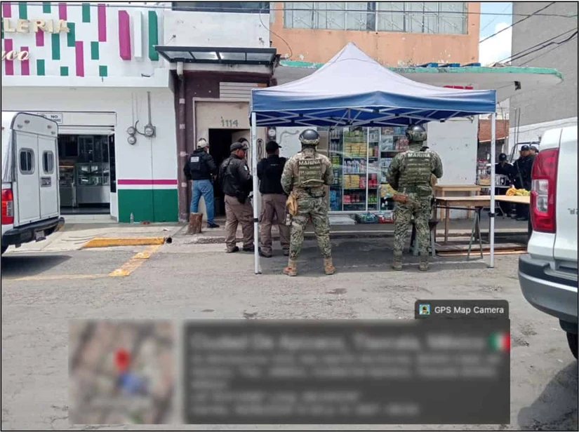 Marina detiene a dos personas y asegura droga en Apizaco, Tlaxcala