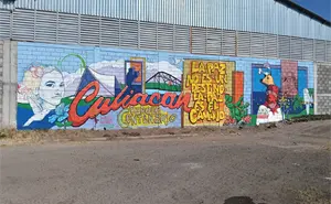 Culiacán celebra su identidad con mural en el Parque Centenario