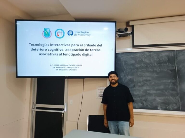 Alumno de FING-UACH busca desarrollar app para detección temprana de síntomas de Alzheimer.