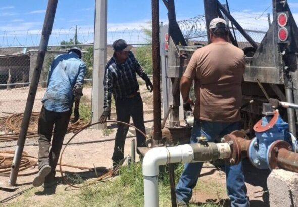 Mejora Estado cobertura de agua en Coyame