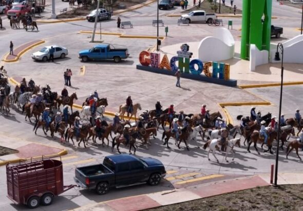 Crece tradición de la 10ª Cabalgata Guachochi–Agua Azul