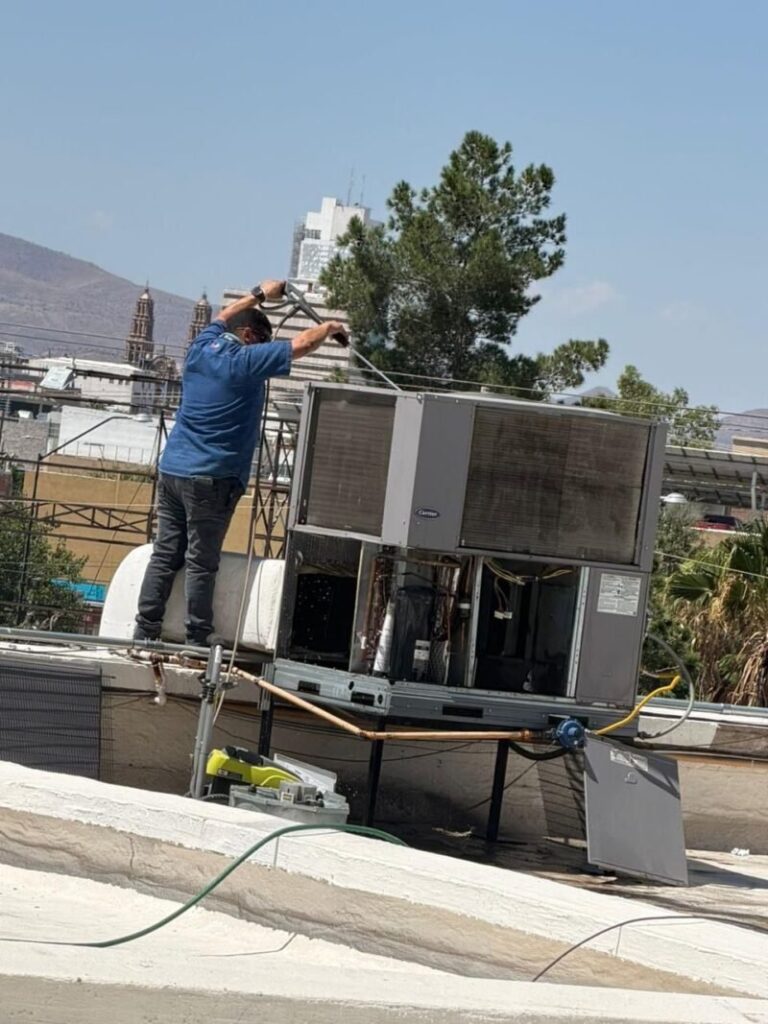Fortalece Secretaría de Salud infraestructura de climatización en el Hospital General