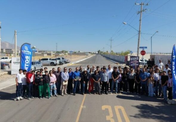 Entregan rehabilitación de la calle de la Juventud en beneficio de estudiantes y familias camarguenses