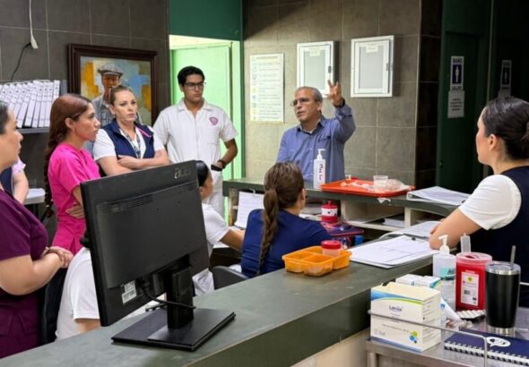 Supervisan avances en infraestructura de climatización del Hospital General de Chihuahua