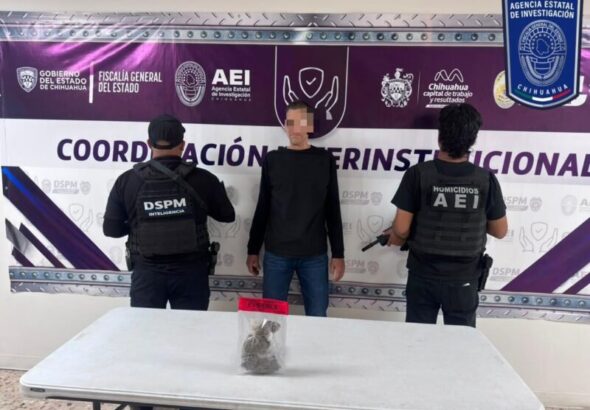 Capturan a presunto implicado en el crimen del hombre calcinado hallado en canal de Chihuahua