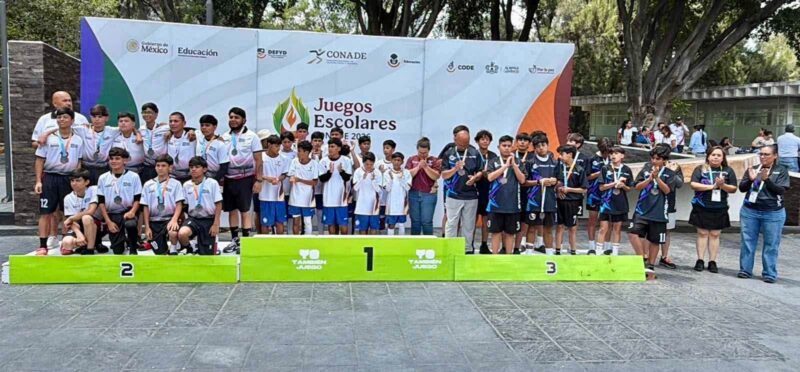 Consigue la Estatal 3008 bronce en tochito de Juegos Escolares 2026