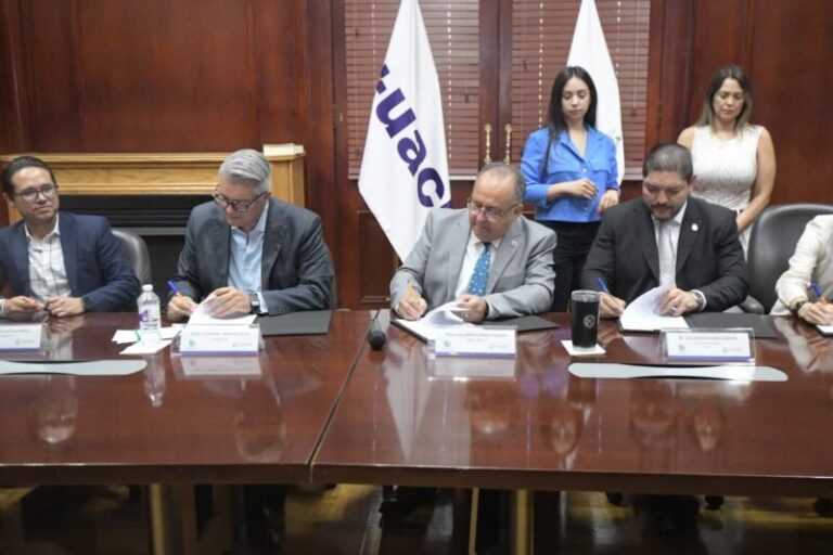 Firma UACH convenio de colaboración con la Universidad Politécnica de Chihuahua.
