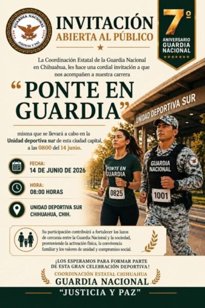 Convocan a carrera de la Guardia Nacional