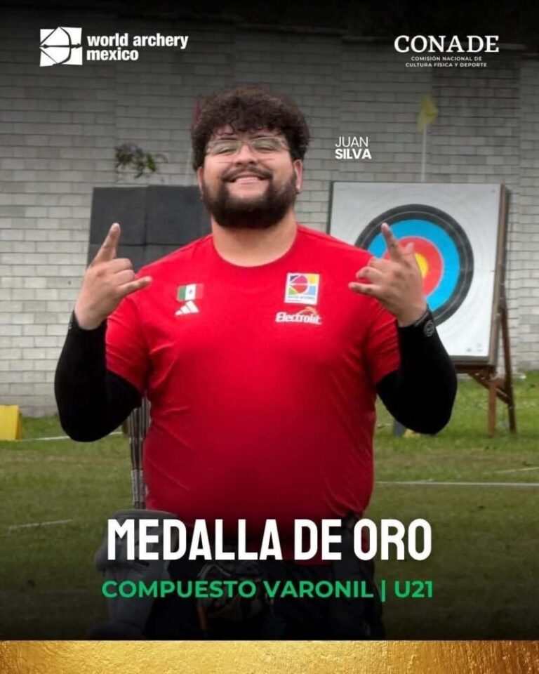 DA JUSTO EN EL BLANCO: MEDALLA DE ORO PARA ARQUERO CHIHUAHUENSE JUAN PABLO SILVA PIÑÓN