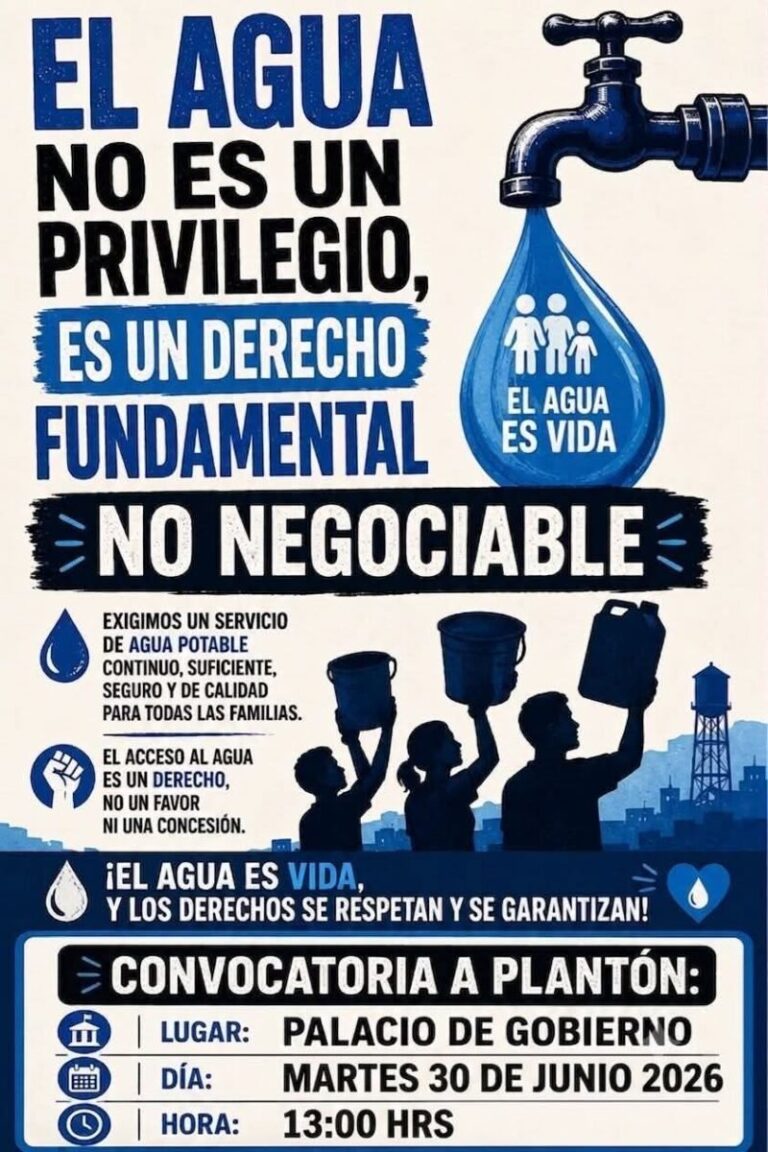 Denuncia Falomir “sesgo político” en protesta convocada para este martes