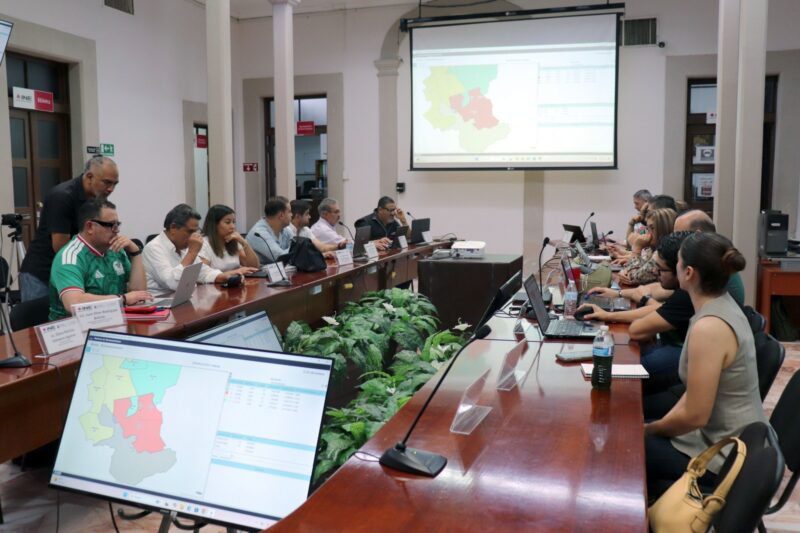 El INE presentó el primer escenario preliminar de las Demarcaciones Municipales Electorales