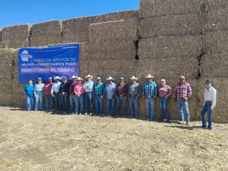 Entregan más de 140 mil pacas de rastrojo a 15 mil productores