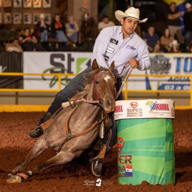 Es el jinete Jaime Torres jr, subcampeón en Brasil