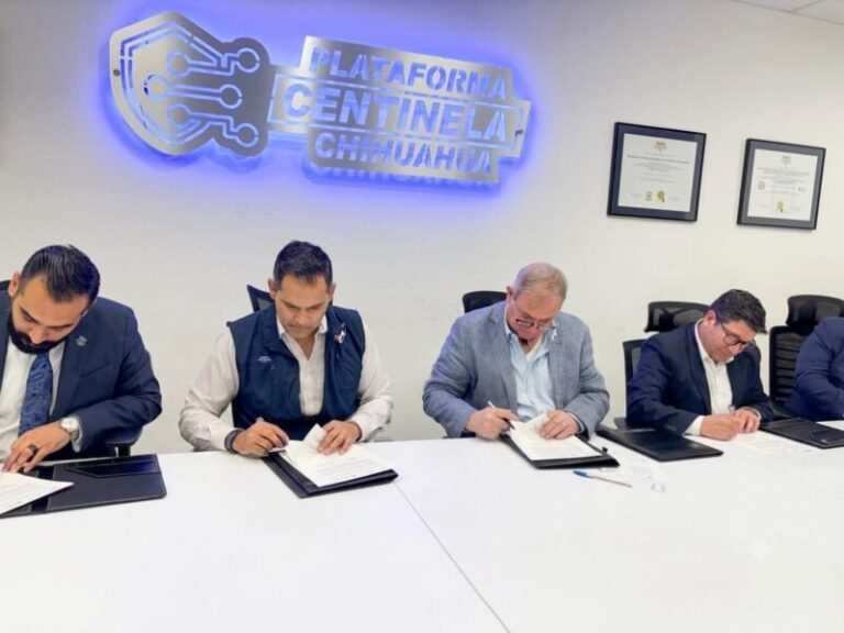 Firman SFP y SSPE convenio para capacitar a más de 3 mil policías chihuahuenses