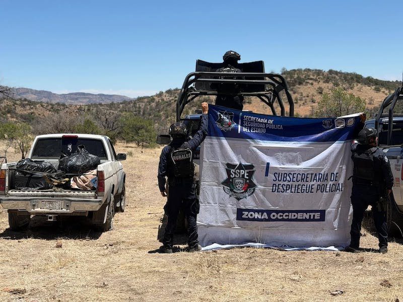 Golpe al Narcotráfico en Cusihuiriachi: Aseguran Cargamento de Droga y Vehículo Robado