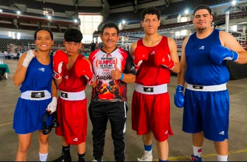 Asegura medallas gimnasio de box Díaz Ordaz