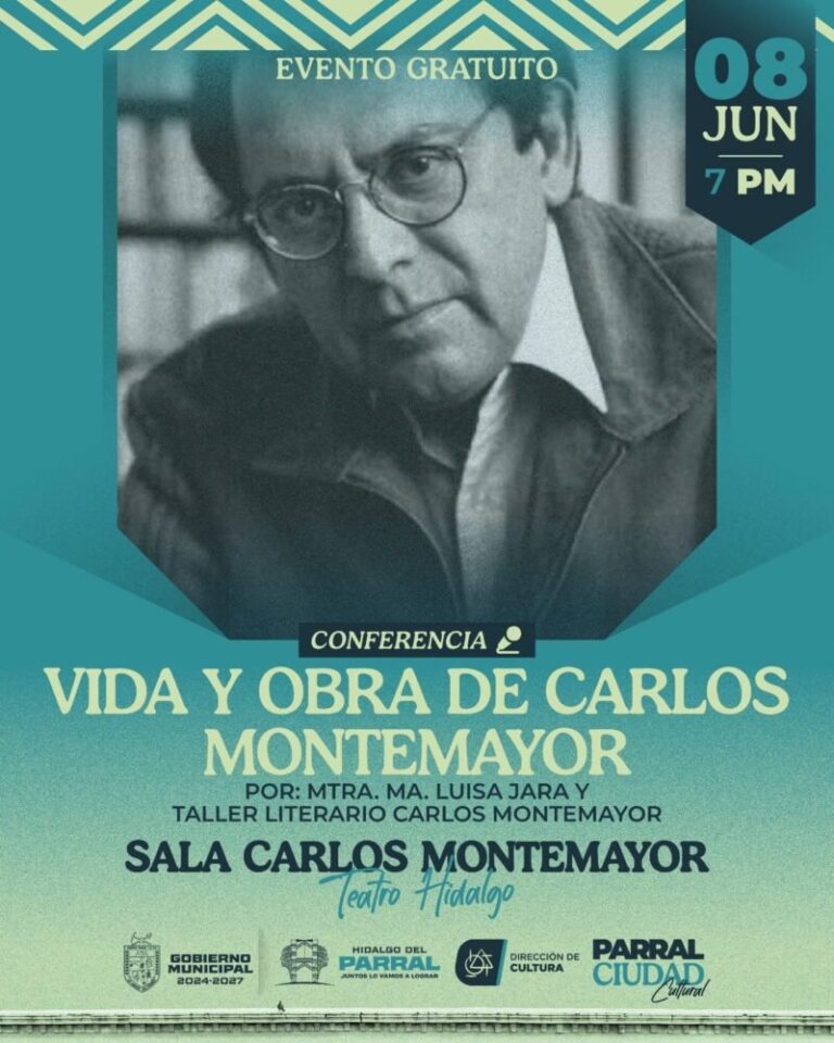 Invitan a conferencia sobre Carlos Montemayor