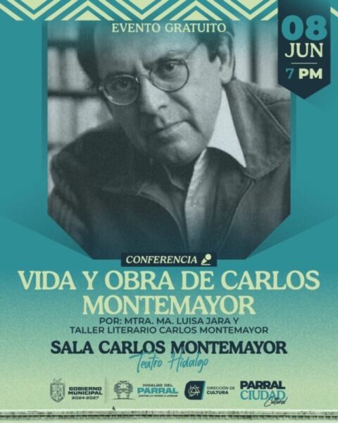 Invitan a conferencia sobre Carlos Montemayor
