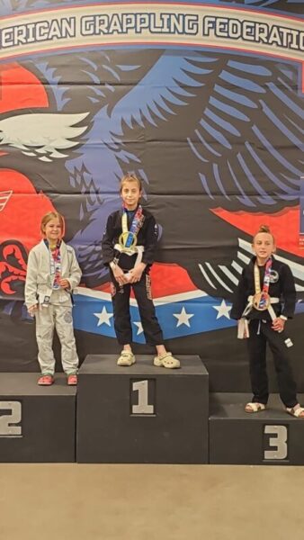 Sube Lizany Portillo a lo alto del podio en el American Grappling en Alberque