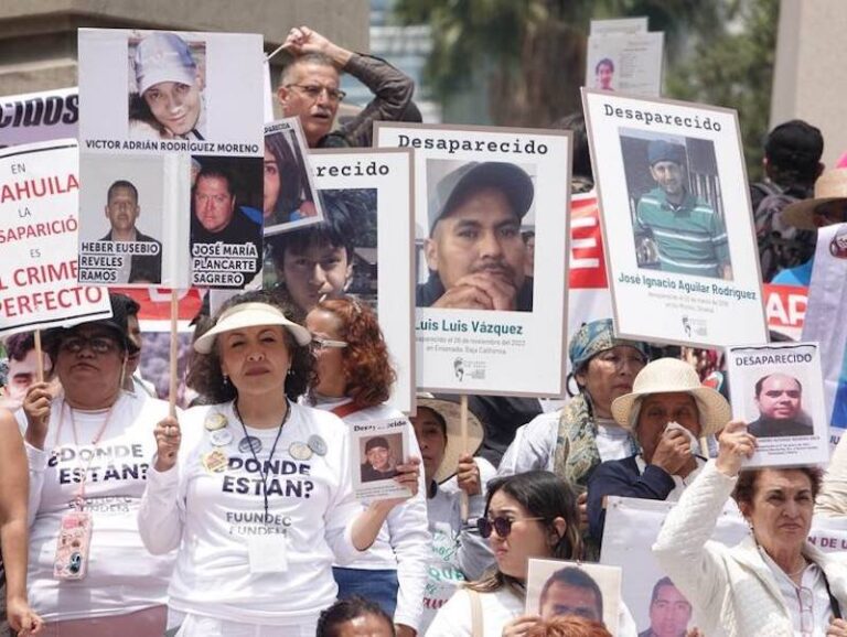 La crisis de desapariciones vuelve al centro del debate político nacional