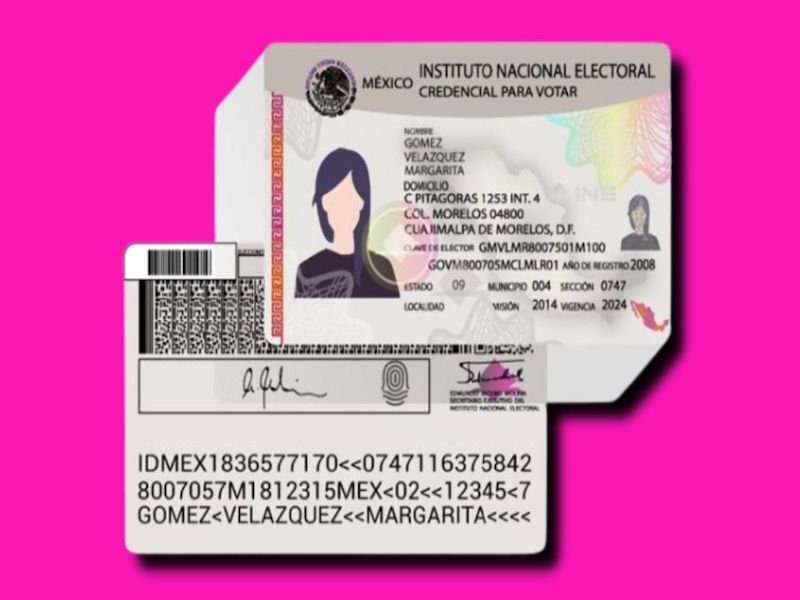 Nueva credencial del INE incorpora medidas avanzadas contra falsificaciones