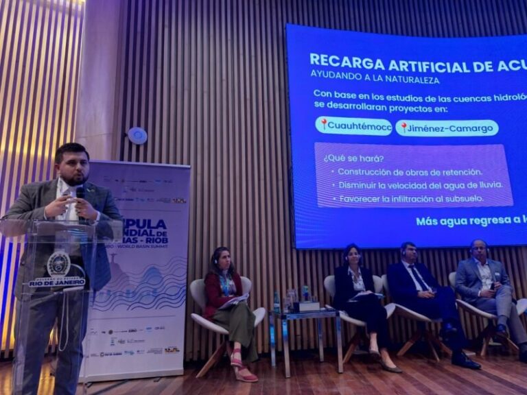 Participa SDR en Cumbre Mundial de Cuencas RIOS-RIOB en Brasil