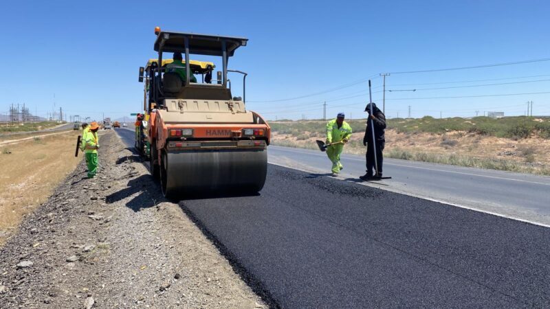 Pavimentarán 33km en Carretera Chihuahua-Juárez