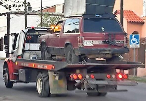 Por infracciones retiraron unidad a “Vicky”