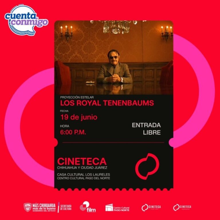 Presenta Cultura programación de proyecciones simultáneas para junio en las cinetecas de Juárez y Chihuahua
