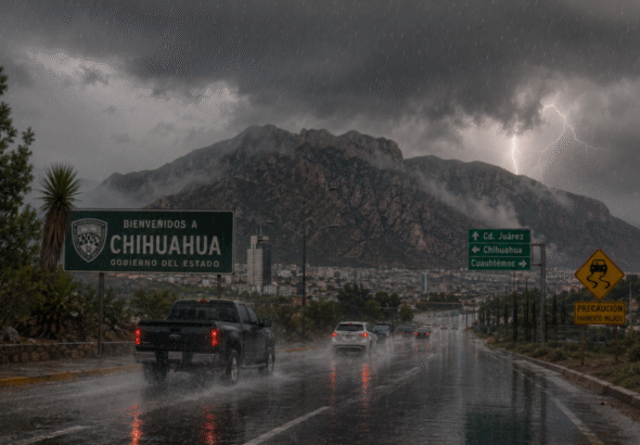 Pronostican lluvias y vientos intensos en Chihuahua