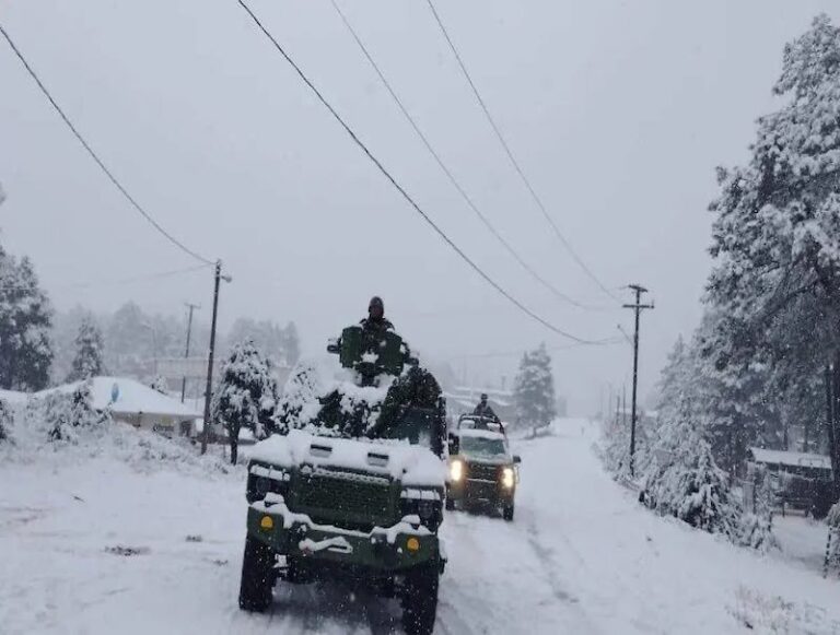 Refuerzan operativos de seguridad en la Sierra Tarahumara tras nuevas alertas por actividad del crimen organizado