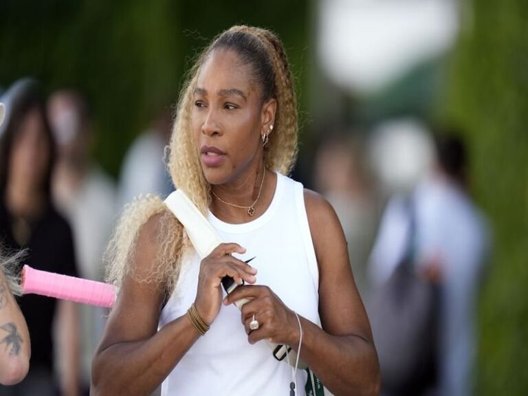 Serena Williams emociona al mundo con su regreso a Wimbledon