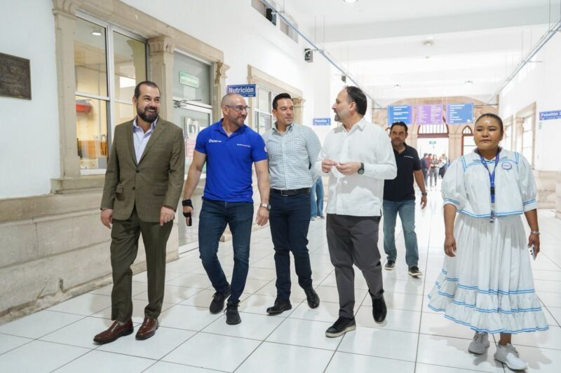 Supervisan autoridades estatales infraestructura y atención médica en el Hospital Central