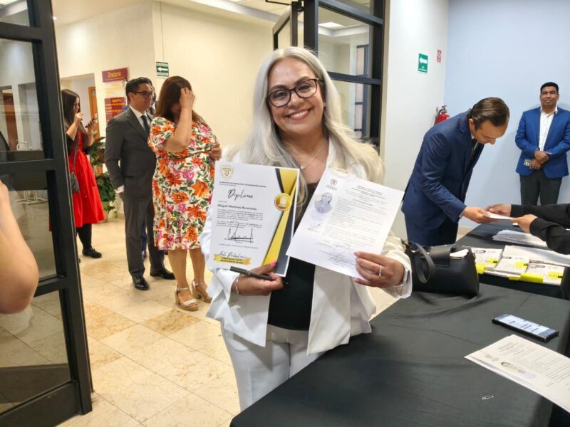Toman protesta 97 egresados de posgrado del Poder Judicial en Ciudad Juárez