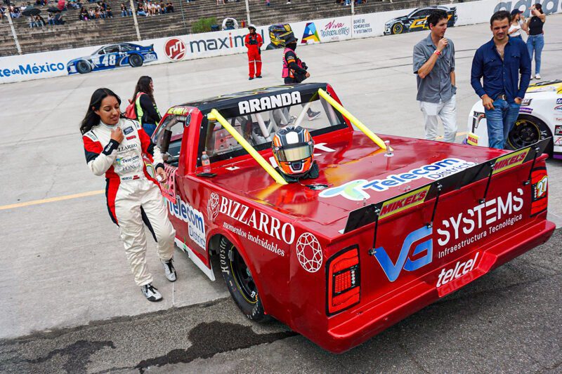 Valeria Aranda muestra velocidad en Aguascalientes pese a un resultado adverso