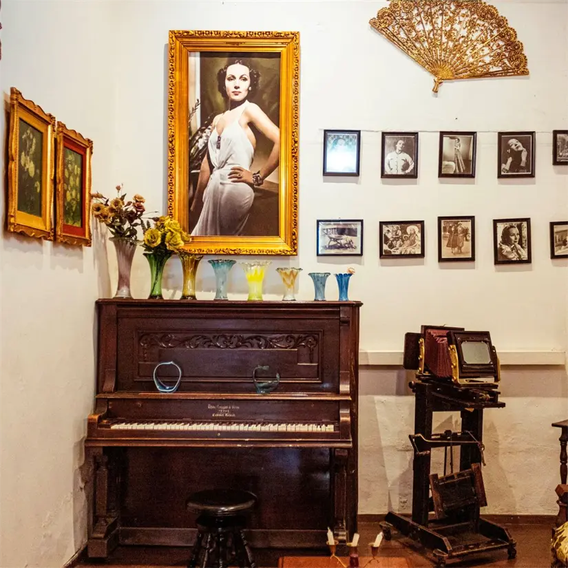 Residencia donde pasó los primeros años de su vida Dolores del Río. Foto: Mendoza Restaurante Antiguo
