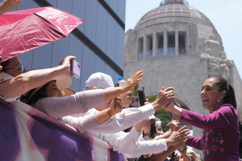 Sheinbaum conmemoró así el segundo aniversario de su victoria presidencial. Foto: Presidencia