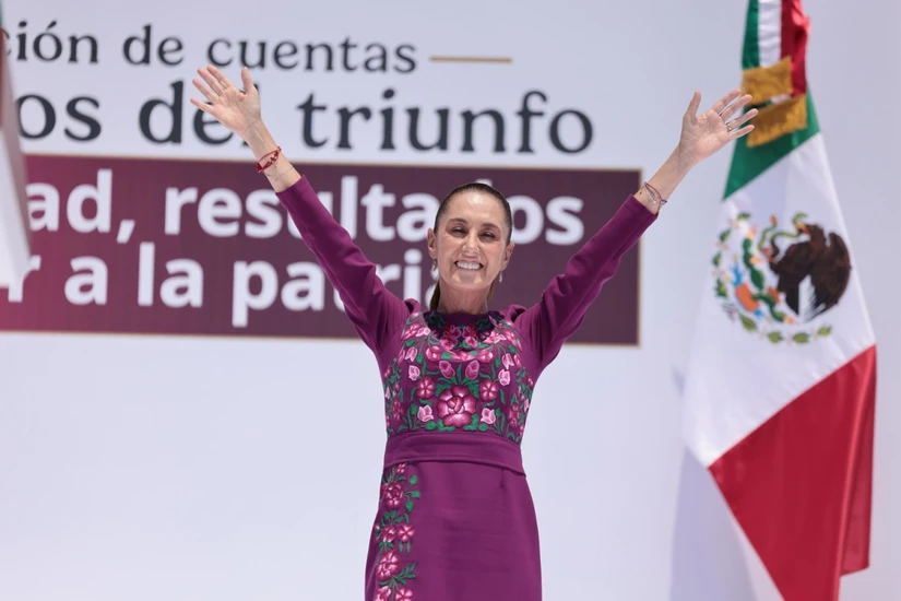 Sheinbaum destacó el logro histórico que representó la llegada de una mujer a la presidencia. 