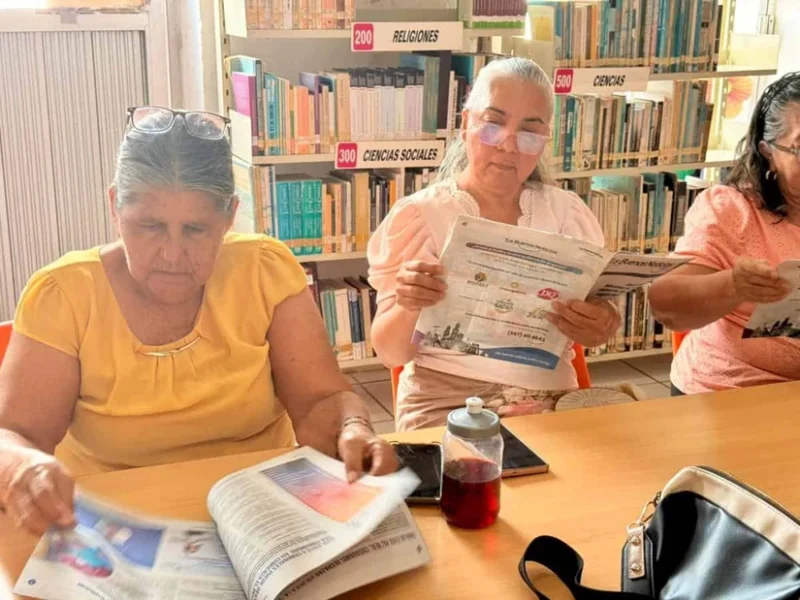 Hilos y letras: el corazón de la Biblioteca de Quilá