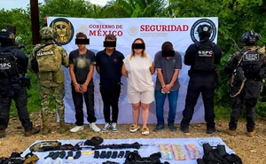 Tres operativos dejaron ocho detenidos y sacaron de circulación un arsenal de guerra en Culiacán