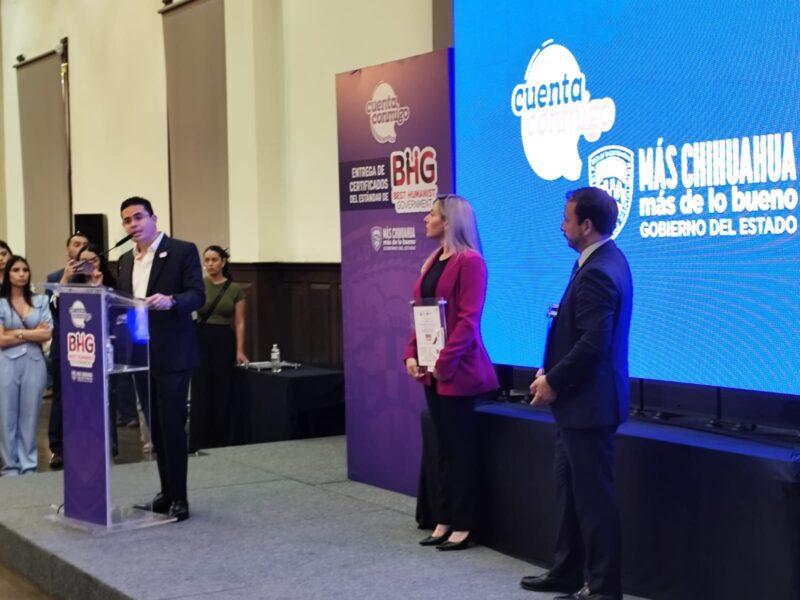 Entrega Gobierno del Estado certificaciones BHG a dependencias estatales