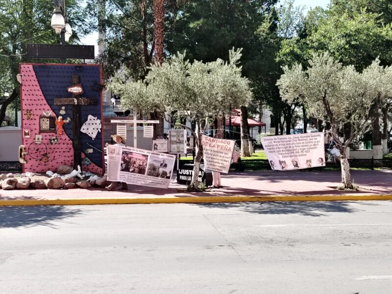 Alistan otra vez manifestación en la Aldama
