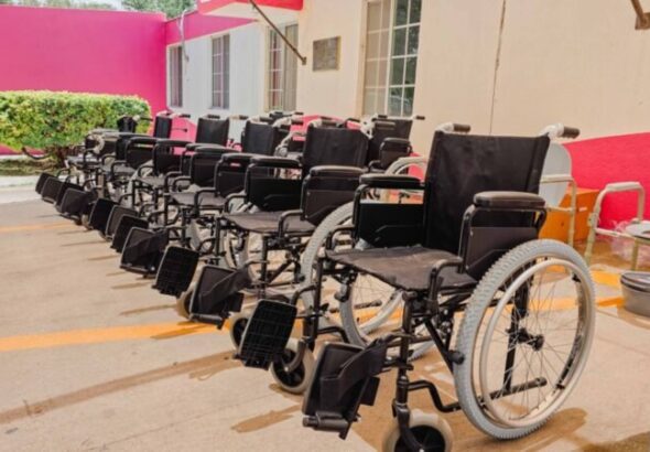 Entregan DIF Municipal Camargo más de 25 apoyos funcionales para personas con discapacidad