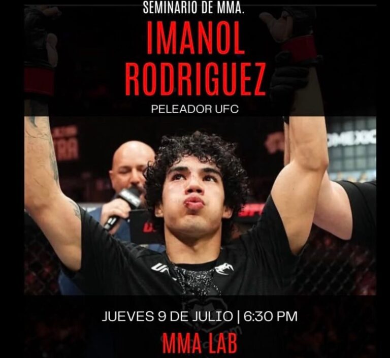 Estará Imanol Rodríguez de la UFC en Chihuahua