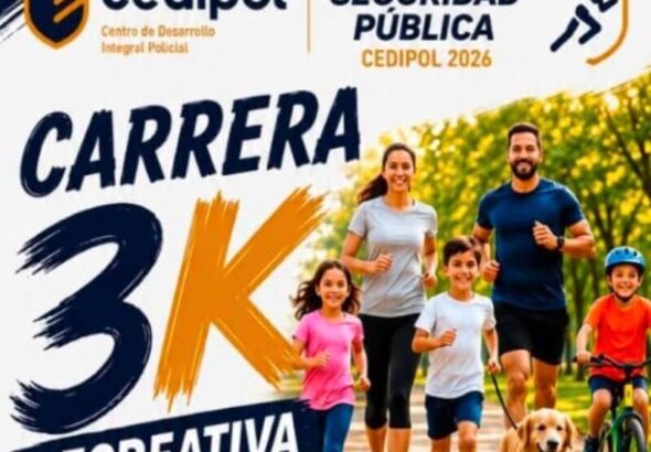 Tendrá CEDIPOL su carrera 3K el 26 de julio