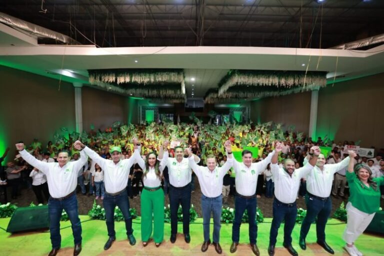 Cruz Pérez Cuéllar recibe el respaldo de la dirigencia nacional del Partido Verde