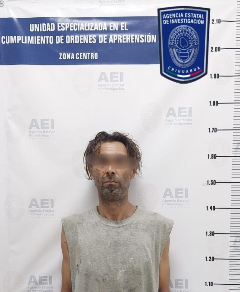 Detiene AEI a hombre por incumplimiento de la obligación alimentaria de su hija