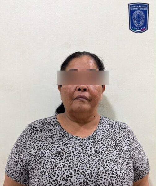 Detiene COE a femenina en posesión de 118 envoltorios de droga en Riberas del Bravo